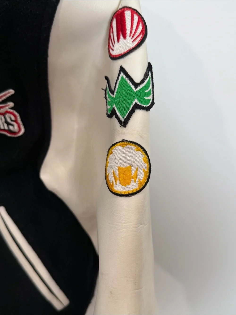 Rare Vintage  Power Rangers Ninja Storm Red Ranger Varsity Jacket